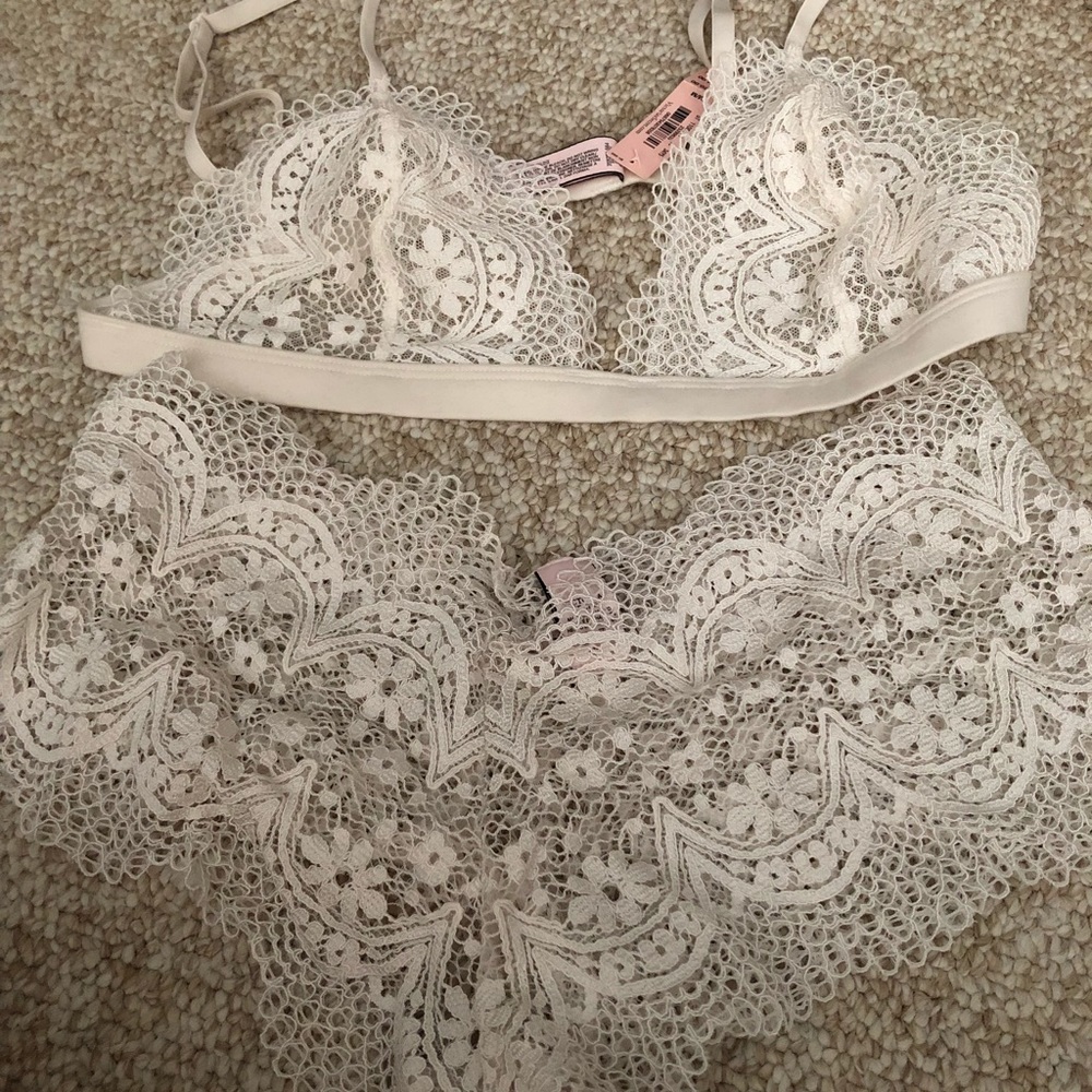 Victoria’s Secret size medium lace set